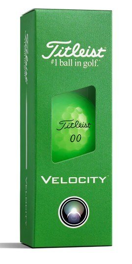 Titleist Velocity palline da golf 2026 (12 palline), verdi