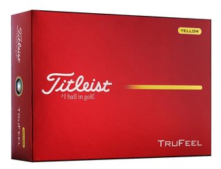 Titleist TruFeel palline da golf 2026, gialle