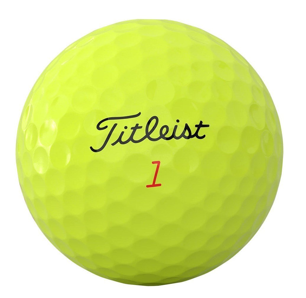 Titleist TruFeel palline da golf 2026, gialle