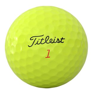Titleist TruFeel palline da golf 2026, gialle
