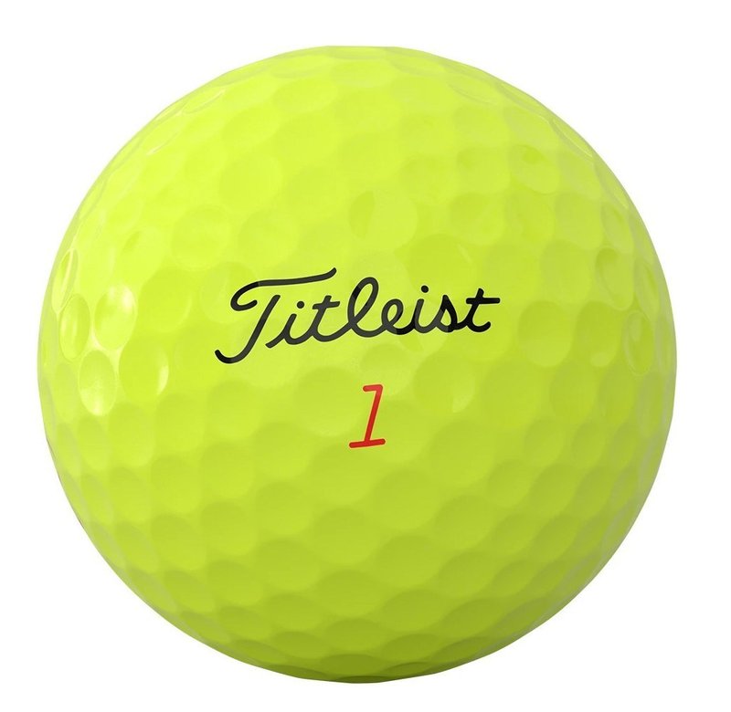 Titleist TruFeel palline da golf 2026, gialle