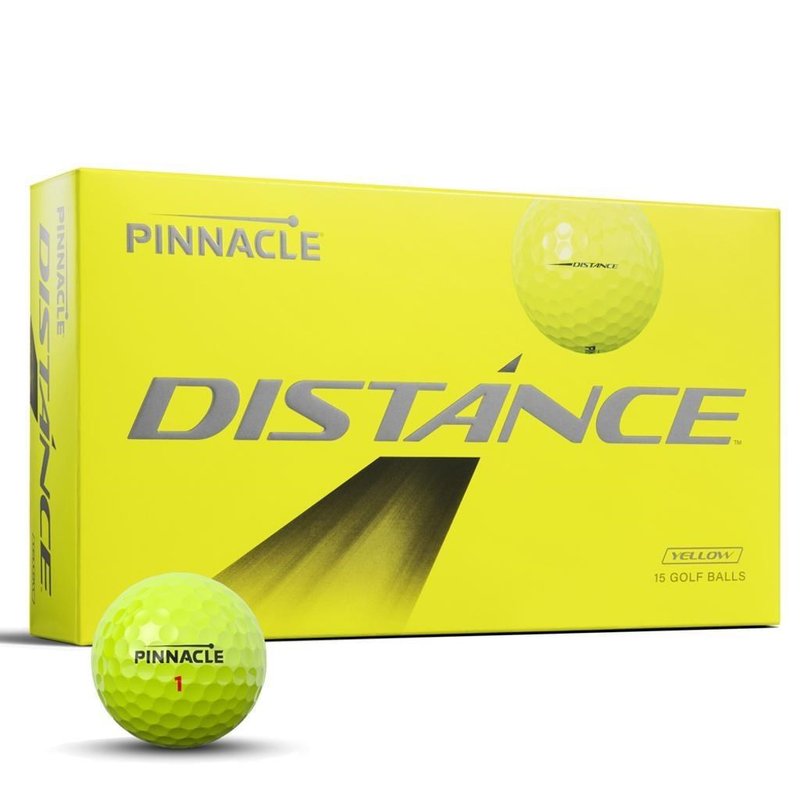 Pinnacle Distance palline da golf, gialle
