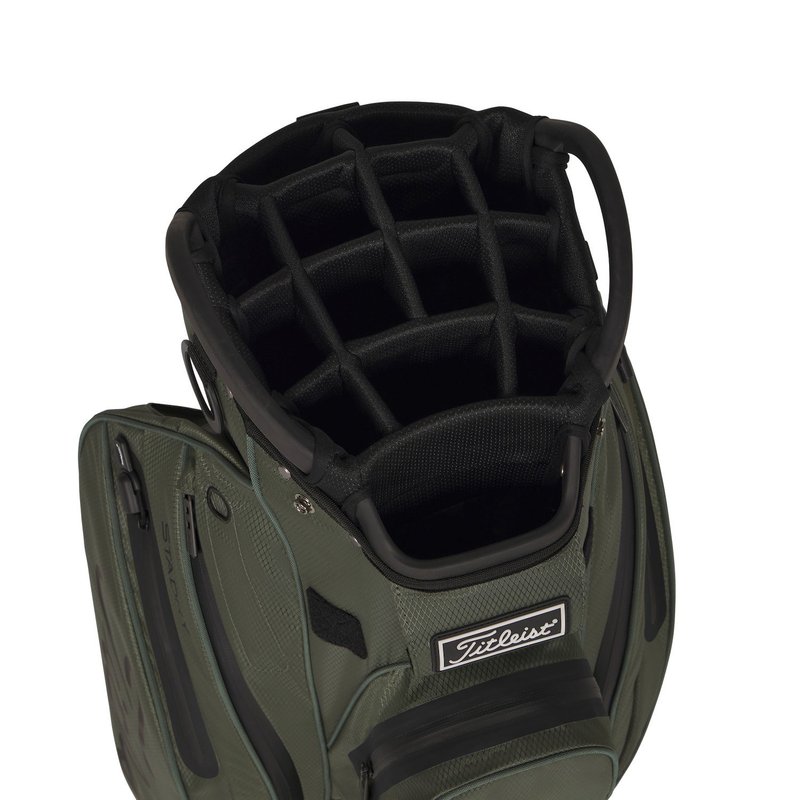 Titleist Cart 14 StaDry cart bag, cipresso/nero/nero