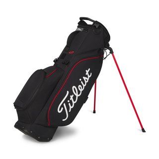 Titleist Players S4 stand bag, nero/rosso/bianco