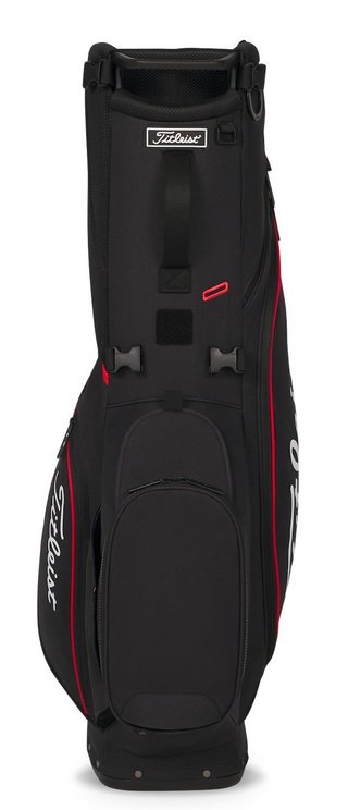 Titleist Players S4 stand bag, nero/rosso/bianco