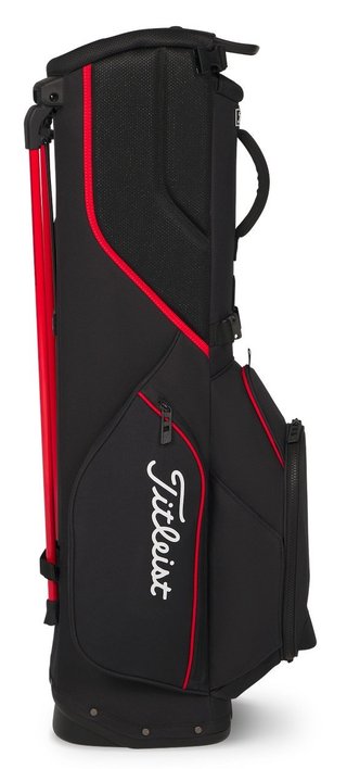Titleist Players S4 stand bag, nero/rosso/bianco