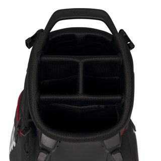 Titleist Players S4 stand bag, nero/rosso/bianco
