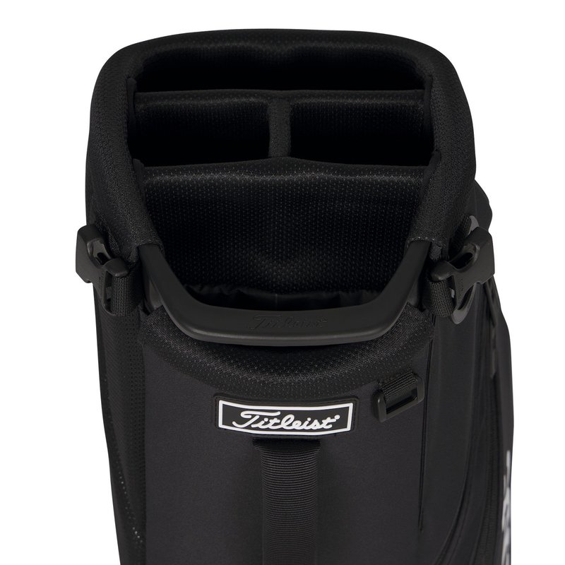 Titleist Players S4 stand bag, nero/nero/bianco