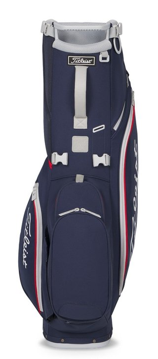 Titleist Players S4 stand bag, navy/rosso/bianco