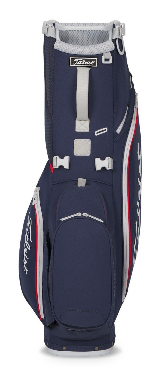 Titleist Players S4 stand bag, navy/rosso/bianco