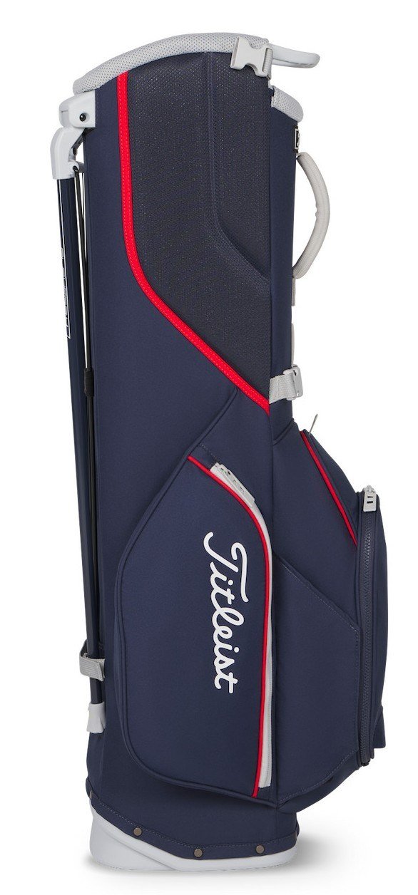 Titleist Players S4 stand bag, navy/rosso/bianco