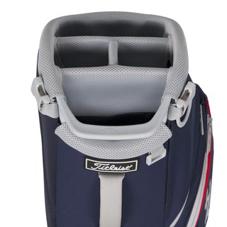 Titleist Players S4 stand bag, navy/rosso/bianco