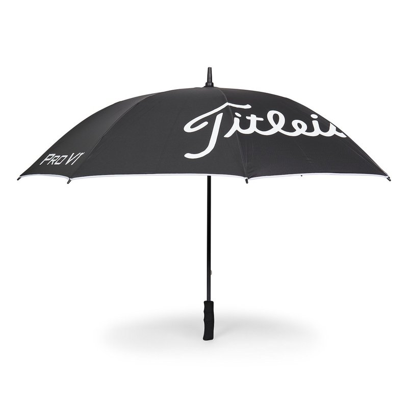Titleist Tour Lightweight UV ombrello, nero/bianco