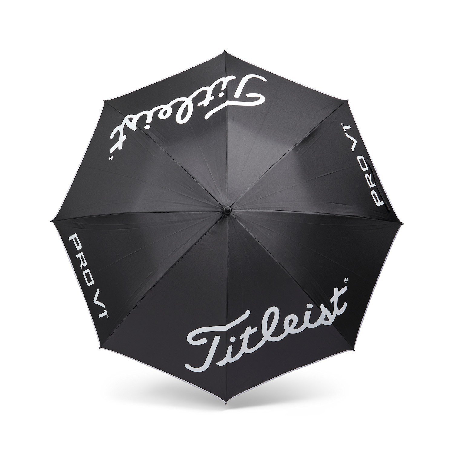 Titleist Tour Lightweight UV ombrello, nero/bianco