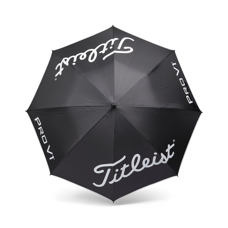 Titleist Tour Lightweight UV ombrello, nero/bianco