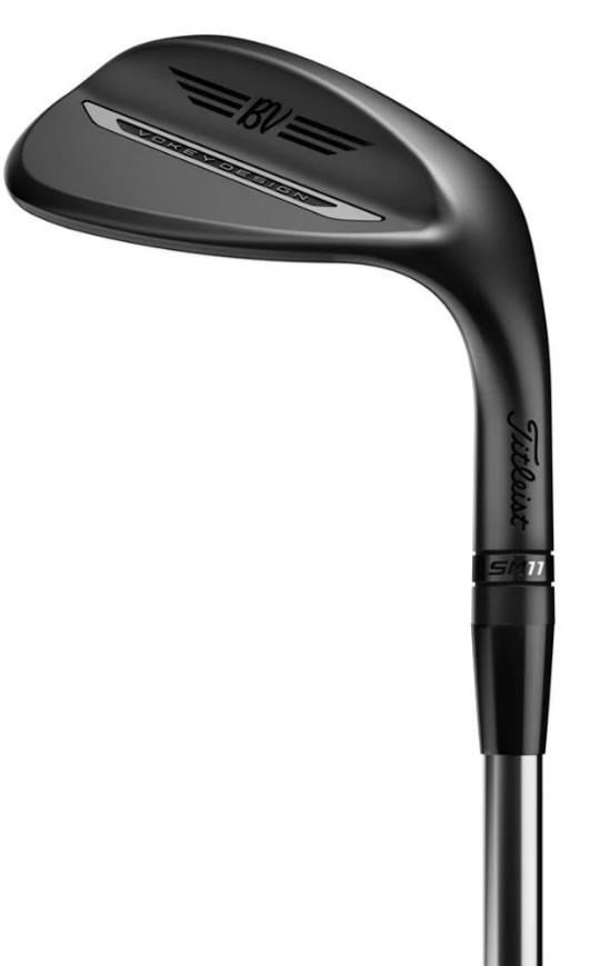 Titleist SM11 Jet Black wedge, acciaio