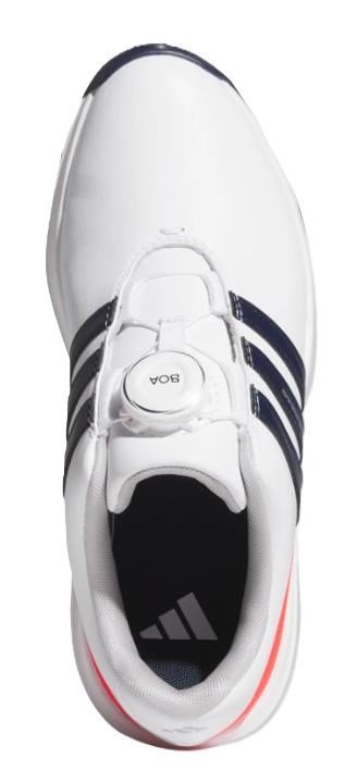 Adidas Tour360 24 Boa junior scarpe da golf, bianche