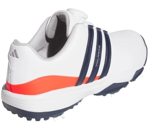 Adidas Tour360 24 Boa junior scarpe da golf, bianche