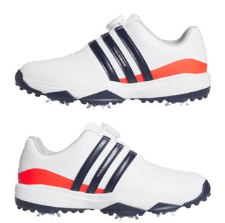 Adidas Tour360 24 Boa junior scarpe da golf, bianche
