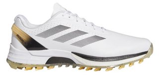 Adidas Adizero ZG Spikeless scarpe da golf uomo, bianco/grigio