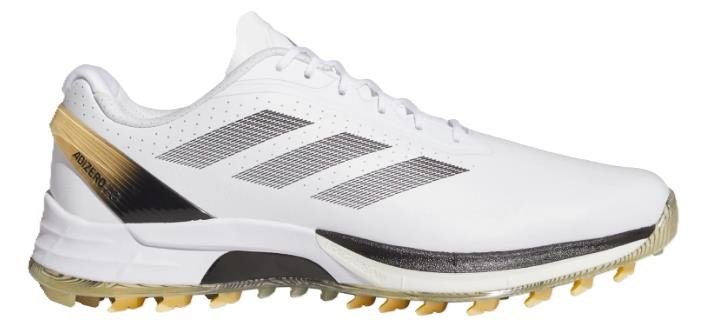 Adidas Adizero ZG Spikeless scarpe da golf uomo, bianco/grigio