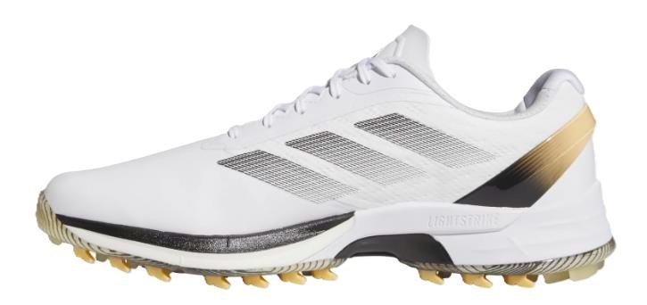 Adidas Adizero ZG Spikeless scarpe da golf uomo, bianco/grigio