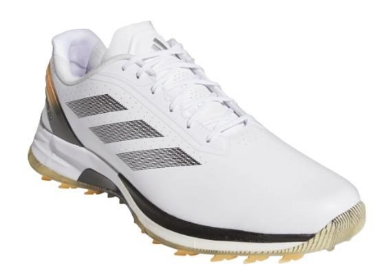 Adidas Adizero ZG Spikeless scarpe da golf uomo, bianco/grigio