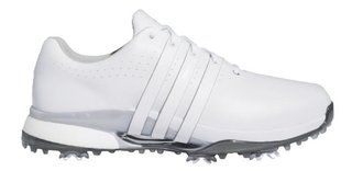 Adidas Tour360 24 Wide scarpe da golf uomo, bianco/argento