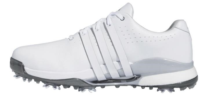 Adidas Tour360 24 Wide scarpe da golf uomo, bianco/argento
