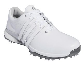Adidas Tour360 24 Wide scarpe da golf uomo, bianco/argento