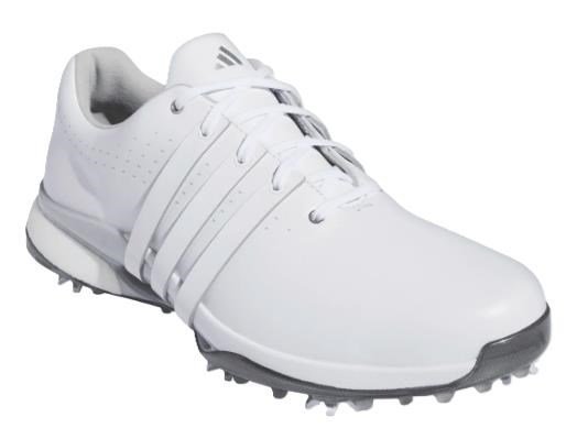 Adidas Tour360 24 Wide scarpe da golf uomo, bianco/argento