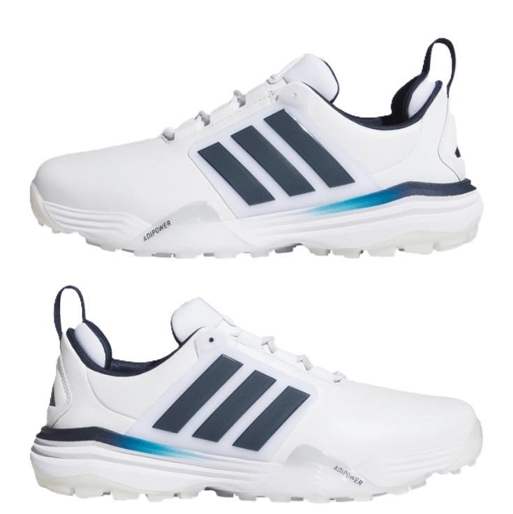 Adidas Adipower 26 Spikeless scarpe da golf uomo, bianco/blu