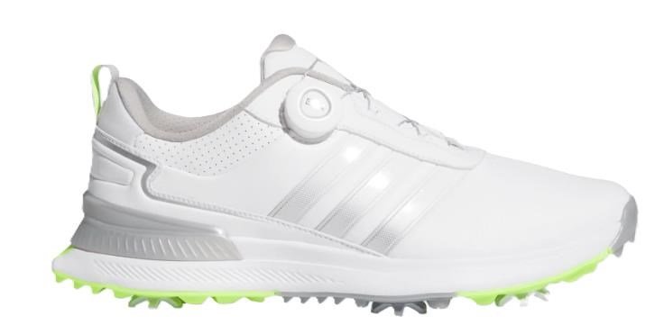 Adidas R2C Boa scarpe da golf uomo, bianco/argento