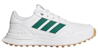 Adidas S2G 26 Spikeless scarpe da golf junior, bianche