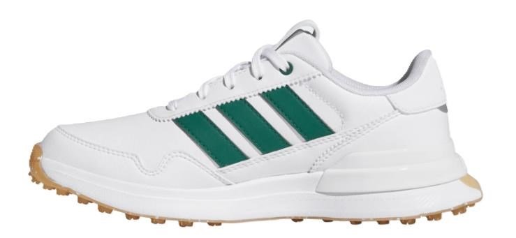 Adidas S2G 26 Spikeless scarpe da golf junior, bianche