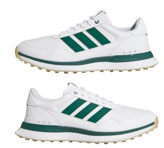 Adidas S2G 26 Leather Spikeless scarpe da golf uomo, bianche