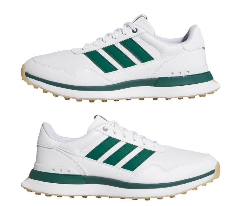 Adidas S2G 26 Leather Spikeless scarpe da golf uomo, bianche