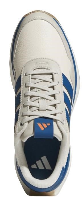 Adidas S2G 26 Leather Spikeless scarpe da golf uomo, bianco/blu