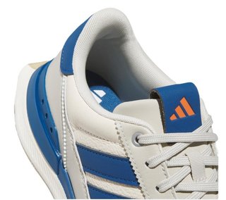 Adidas S2G 26 Leather Spikeless scarpe da golf uomo, bianco/blu
