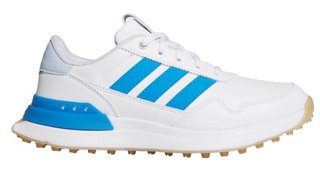 Adidas S2G 26 Spikeless scarpe da golf junior, bianche
