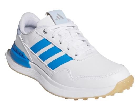 Adidas S2G 26 Spikeless scarpe da golf junior, bianche
