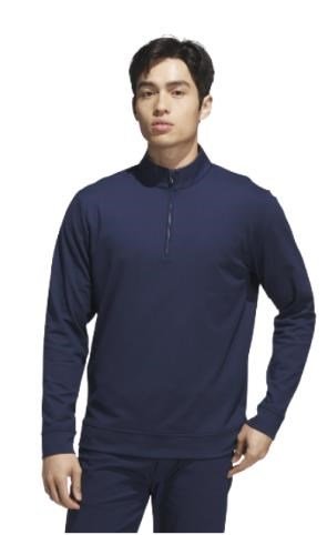 Adidas Ultimate365 Classic Quarter-Zip felpa da uomo, navy