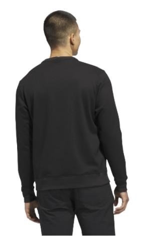 Adidas Ultimate365 ClimaWarm CrewNeck felpa da uomo, nera