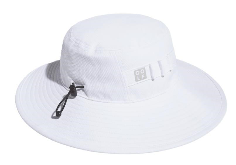 Adidas Wide Brim Crst cappello unisex, bianco