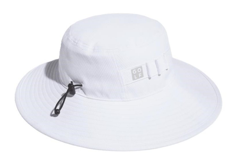 Adidas Wide Brim Crst cappello unisex, bianco