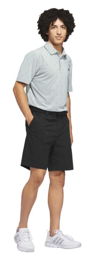 Adidas Ultimate365 Essence Print polo da uomo, wonder sage