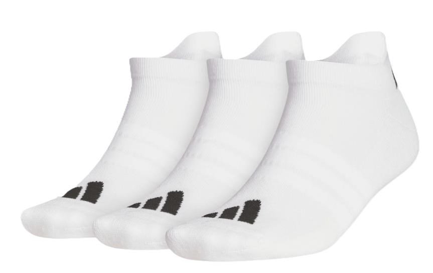 Adidas calzini unisex alla caviglia (3 paia), bianchi