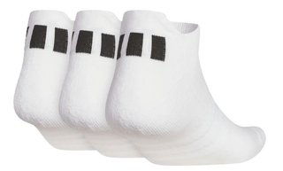 Adidas calzini unisex alla caviglia (3 paia), bianchi