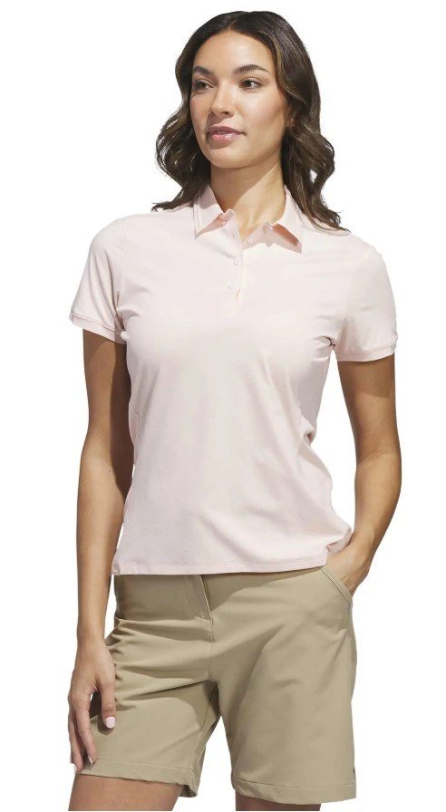 Adidas Ultimate365 Tour Twistknit polo donna, blush pink