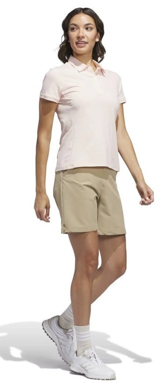 Adidas Ultimate365 Tour Twistknit polo donna, blush pink